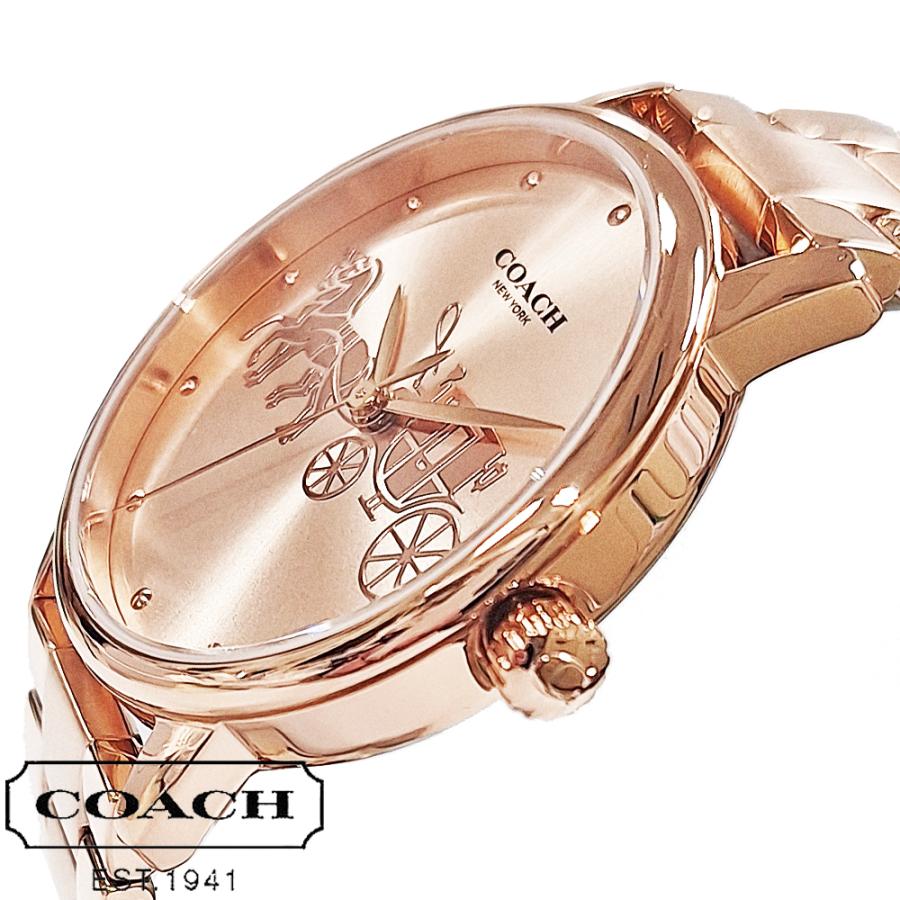 COACH（コーチ） 時計 腕時計 レディース 36mm フェイス ローズ