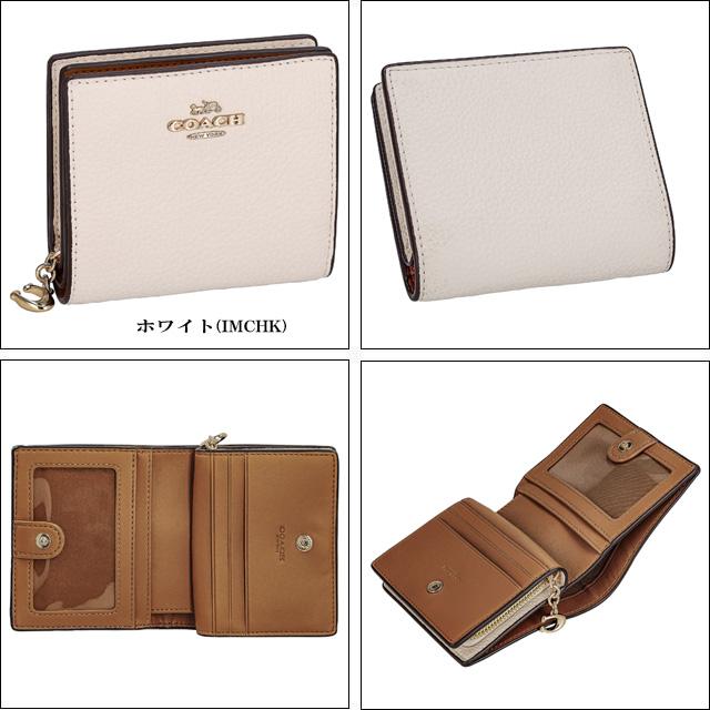 COACH（コーチ） 二つ折り財布 ミニ財布 折財布 パスケース レディース