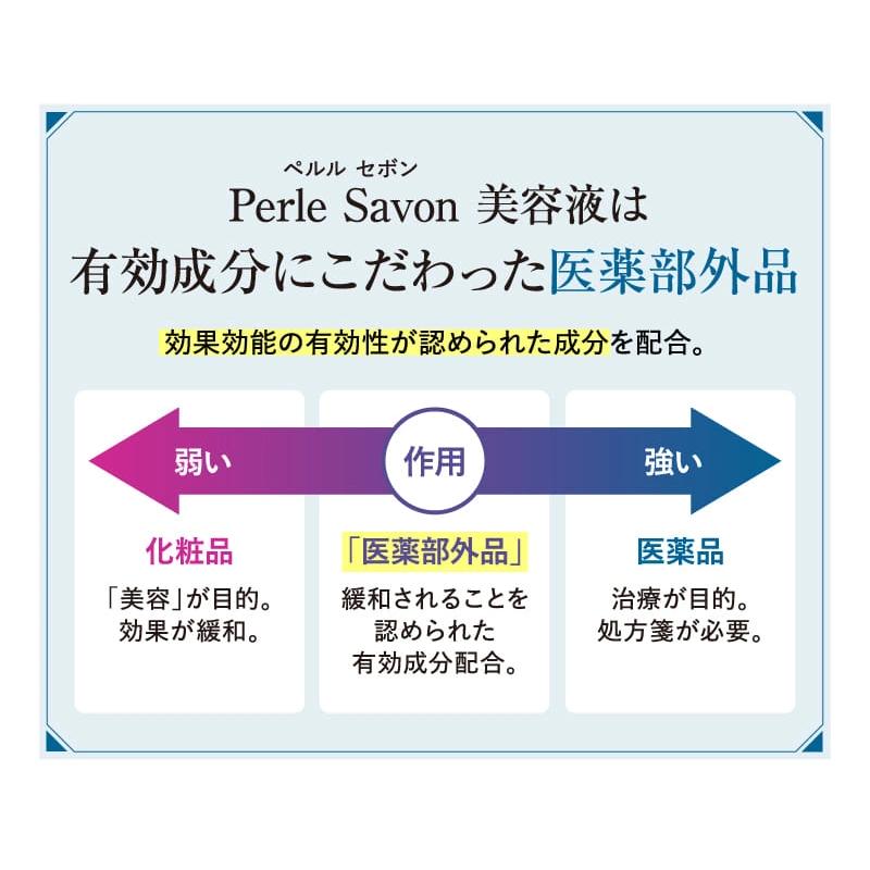 公式】美容液 Perle Savon Premium Serum ペルルセボンセラム