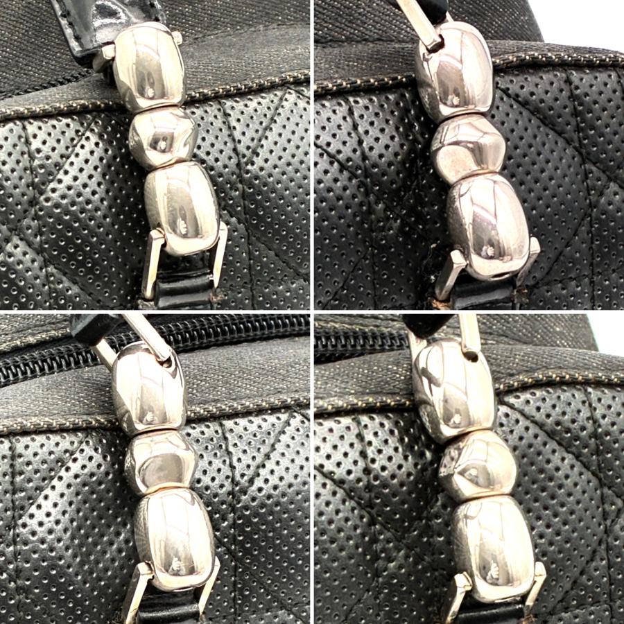 DIOR レディディオール カナージュ マリスパール ハンドバッグ ミニ