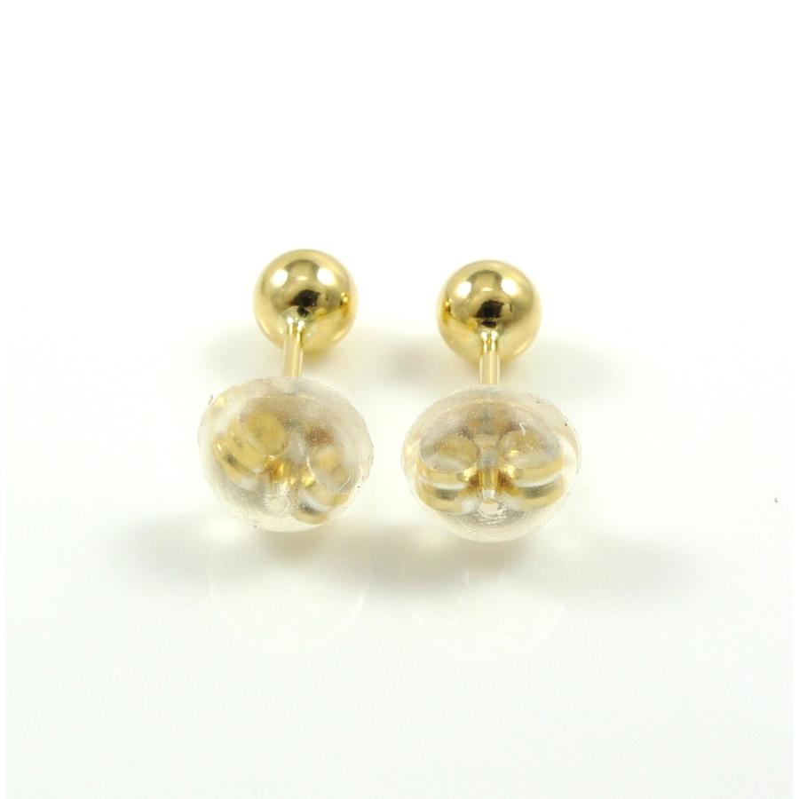 TRIDEA JEWELRY（トライディアジュエリー） K18 ゴールド 丸玉 ピアス