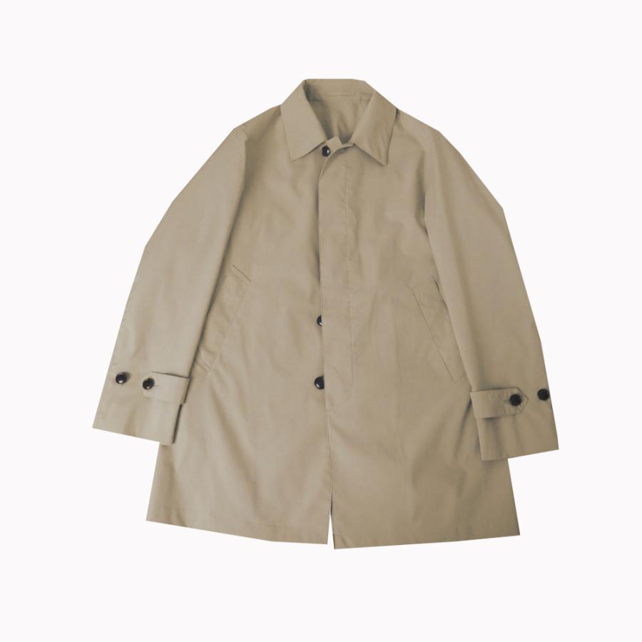 J.PRESSの超軽量 ステンカラーコート ベージュ系 0002 : TRAD HOUSE