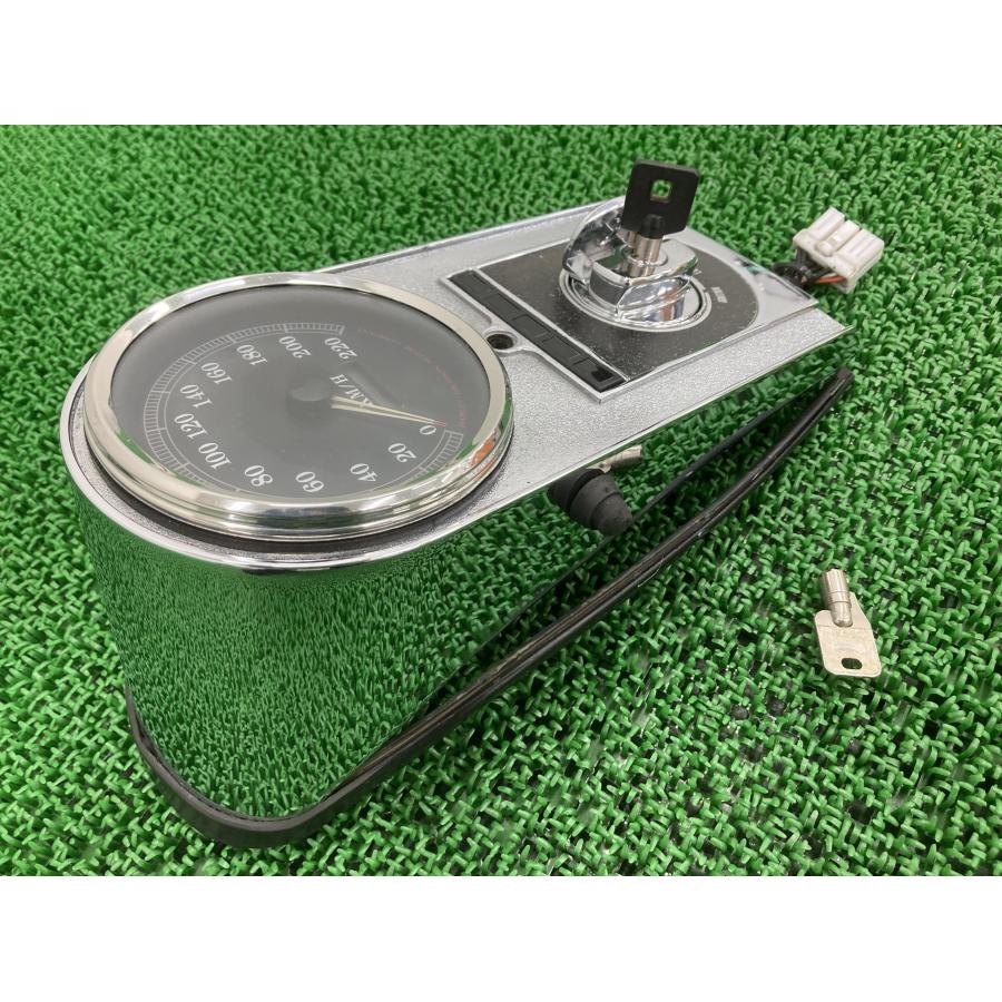 ソフテイル スピードメーター ハーレー 純正 中古 バイク 部品 FLSTF