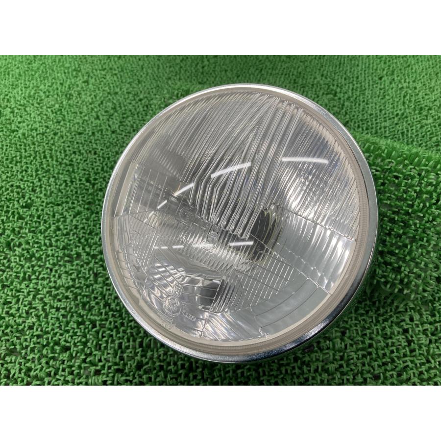 シビエ製 ヘッドライト 411-03001 社外 中古 バイク 部品 CIBIE ロゴ