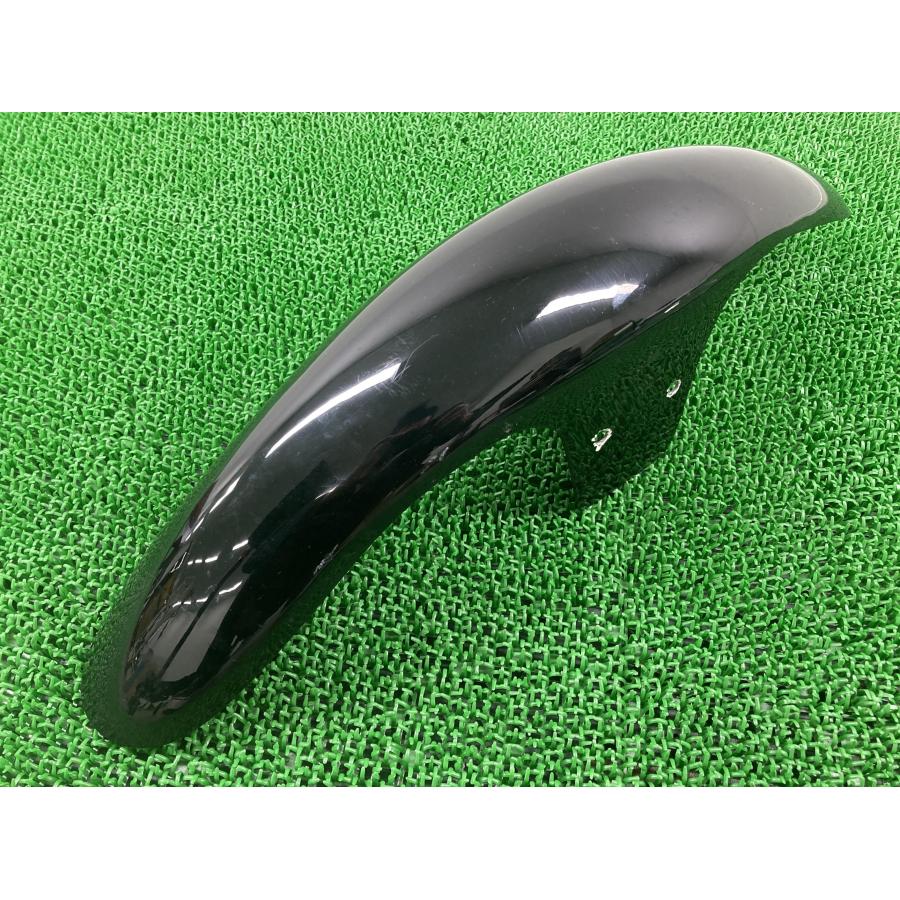 FRP製 フロントフェンダー 黒 社外 中古 バイク 部品 19インチ用 CB XJ