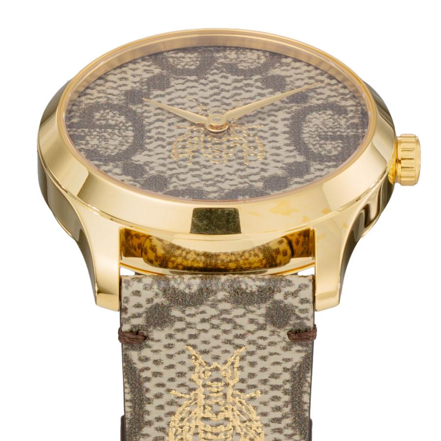 GUCCI（グッチ） G-TIMELESS Gタイムレス クォーツ メンズ ブラウン