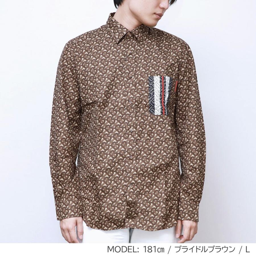 BURBERRY（バーバリー） シャツ メンズ モノグラム プリントシャツ