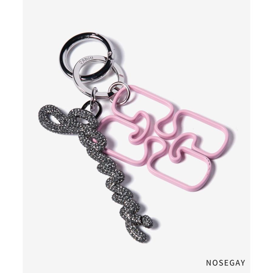 GANNI（ガニー） GANNI Signature Keyring シグネチャー キーリング
