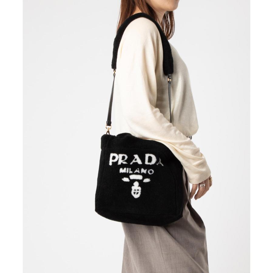 PRADA（プラダ） PRADA Shearling Tote Bag シアリングトートバッグ