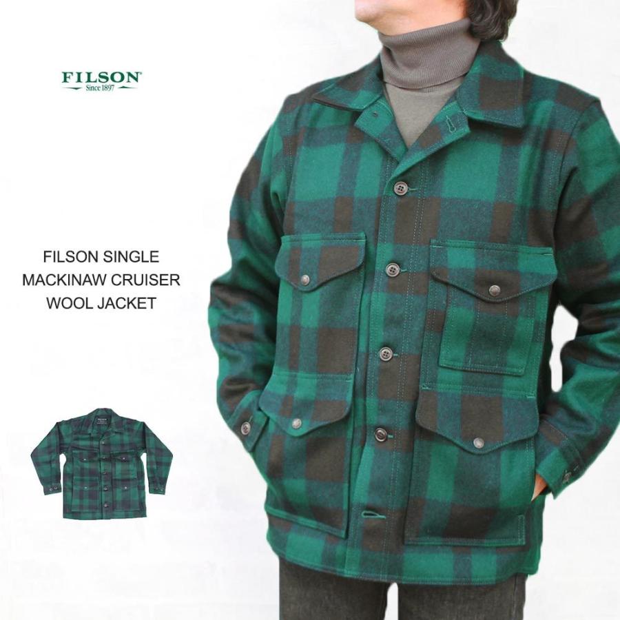 FILSON（フィルソン） FILSON SINGLE MACKINAW CRUISER WOOL JACKET