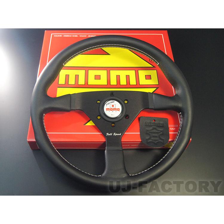 MOMO FULL SPEED WINNERS GRAND PRIX FS 348WH ブラックレザー