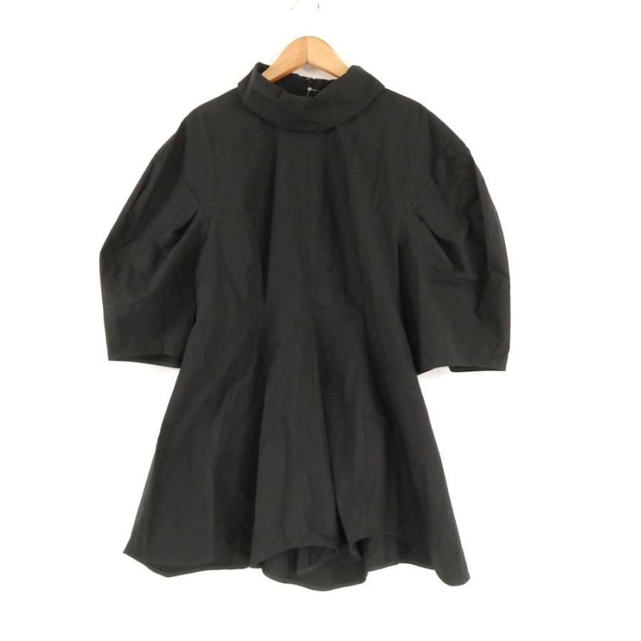 ENFOLD（エンフォルド） 美品 タイプライター オフネックペプラム