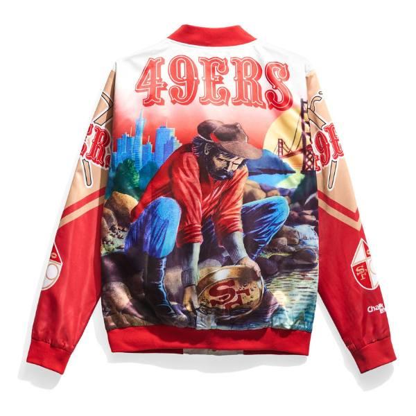 Chalk Line チョークライン NFL公式 アメフト メンズ スタジャン