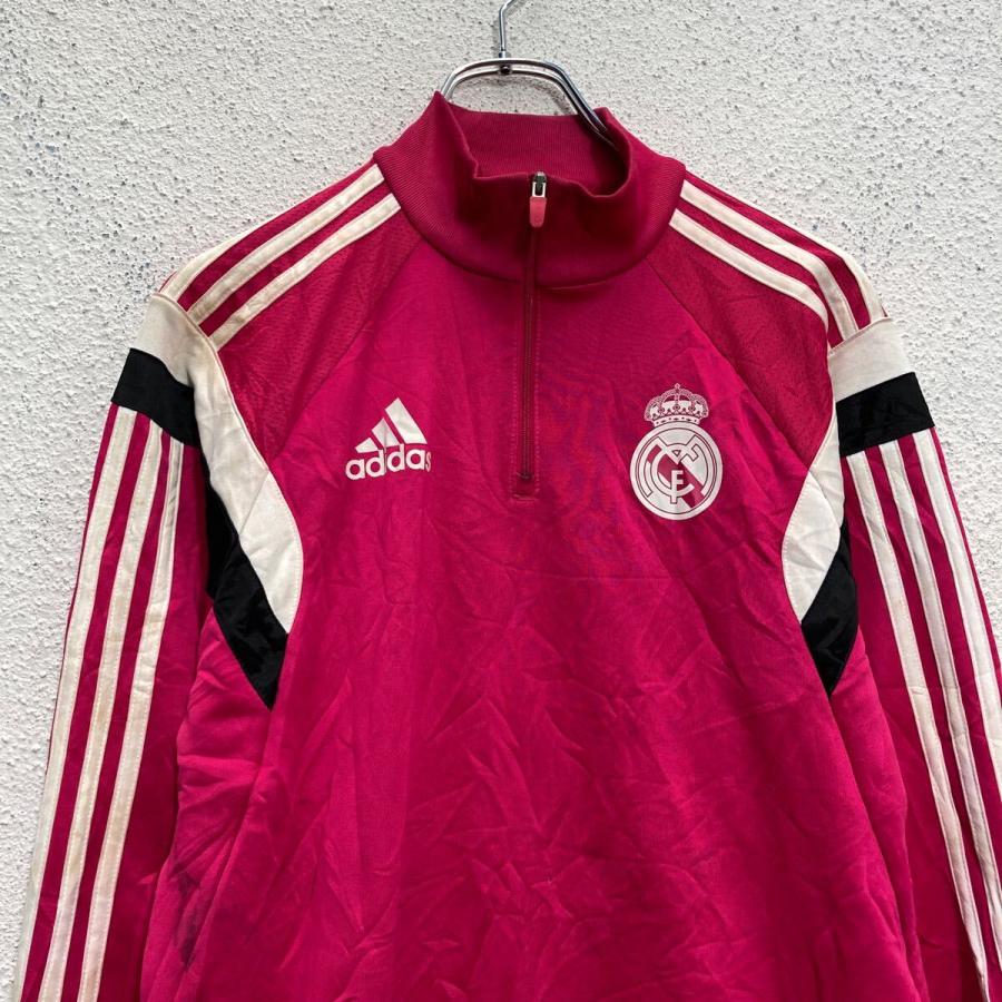 adidas ジャージ アディダス S ピンク ハーフジップ スポーツウェア