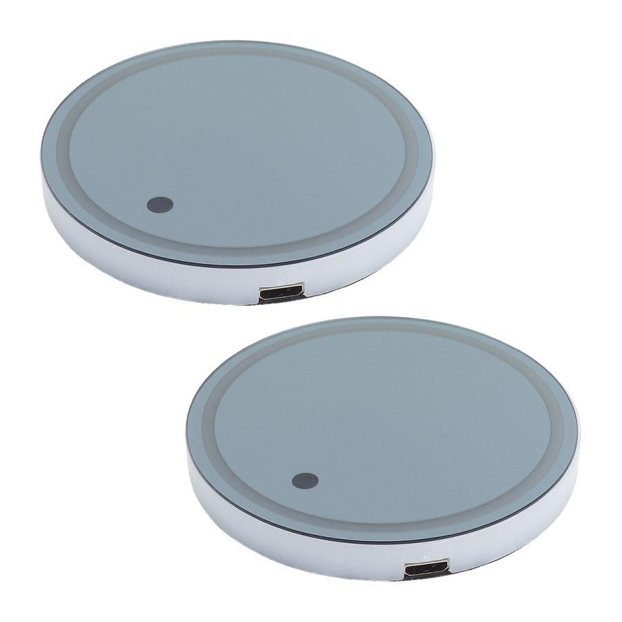 車用 イルミネーションライト 2個セット ドリンクホルダー カップ