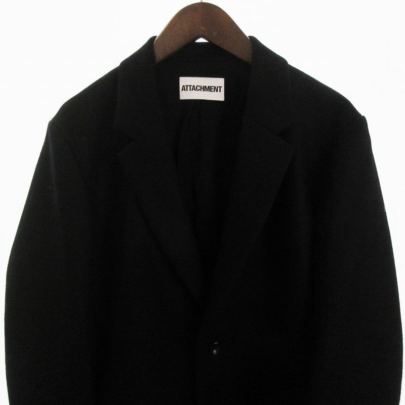 ATTACHMENT（アタッチメント） ATTACHMENT MELTON SINGLE CHESTER COAT
