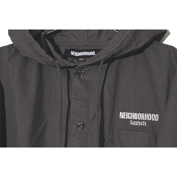 未使用品 2025SS NEIGHBORHOOD ネイバーフッド HOODED SHIRT LS