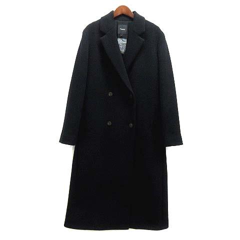 theory（セオリー） ウール ロング ダブル チェスターコート COZY