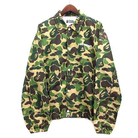 A BATHING APE（アベイシングエイプ） コーチジャケット ABC CAMO