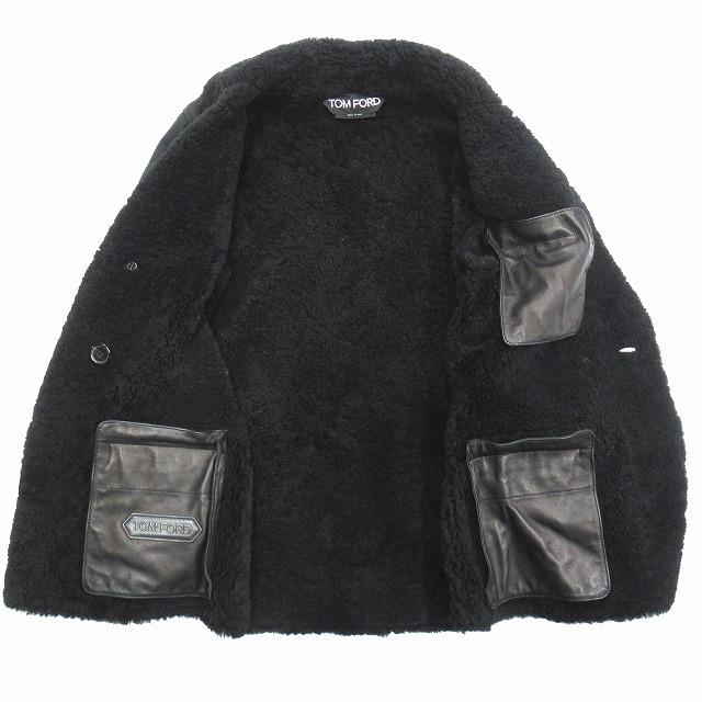 トムフォード TOM FORD ムートン コート シアリング ジャケット