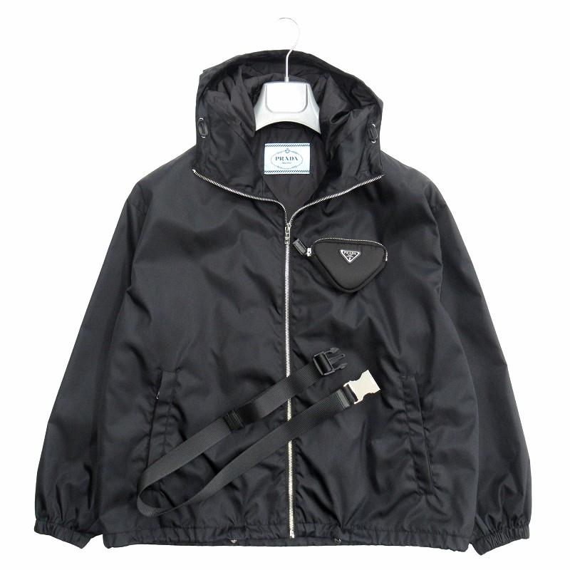 PRADA（プラダ） 未使用品 21aw トライアングルポーチ付 Re-Nylon