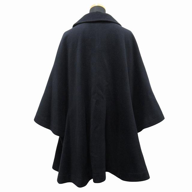 89AW コムデギャルソン COMME des GARCONS ウール ポンチョ コート