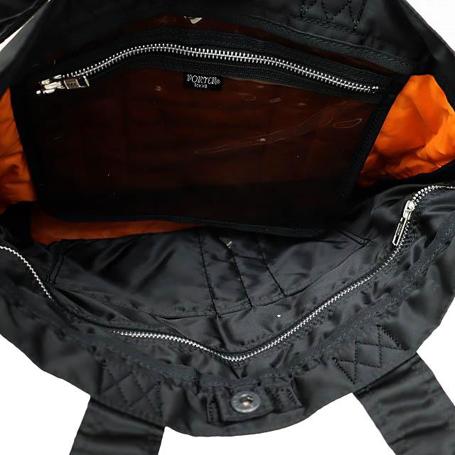 PORTER ポーター TANKER TOTE BAG タンカー トート バッグ 黒ブラック