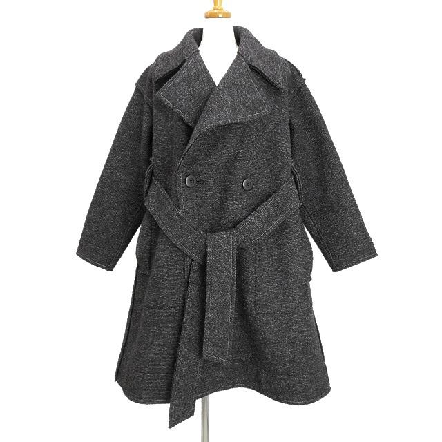 ISSEY MIYAKE（イッセイミヤケ） ウール ロング コート 2 WOOL STRATA