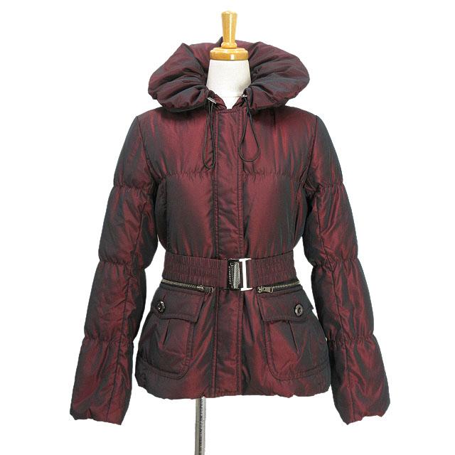 バーバリー ロンドン BURBERRY LONDON ダウンジャケット ベルト付き 38