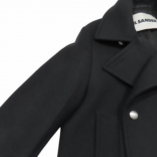22AW ジルサンダー JIL SANDER Caban Coat メルトンウール ピーコート