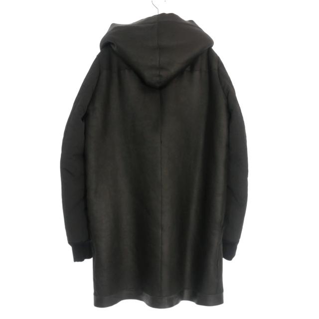 リックオウエンス Rick Owens 11AW フーデッド ムートンレザー