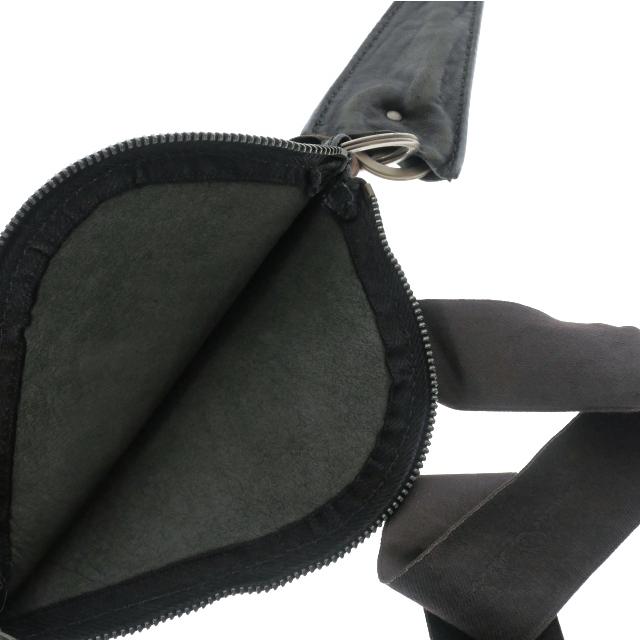 リックオウエンス Rick Owens ネックストラップ レザーウォレット 財布
