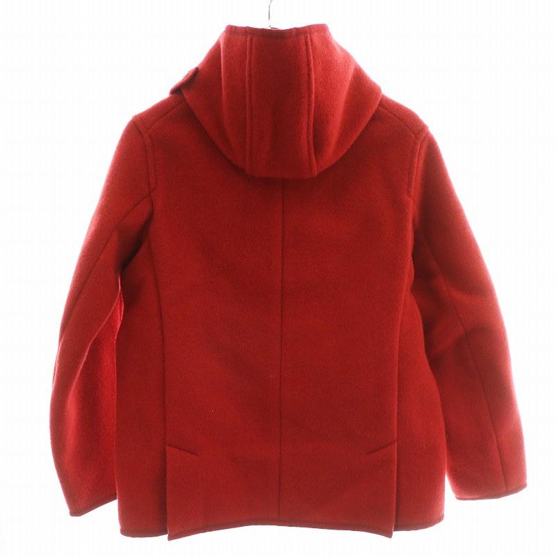 未使用品 ダントン ウールモッサシングルジャケット フード付き コート