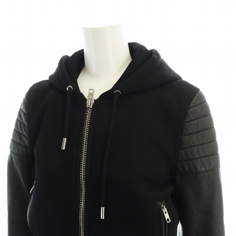 ジバンシィ GIVENCHY ライダース ジャケット フード パーカー レザー