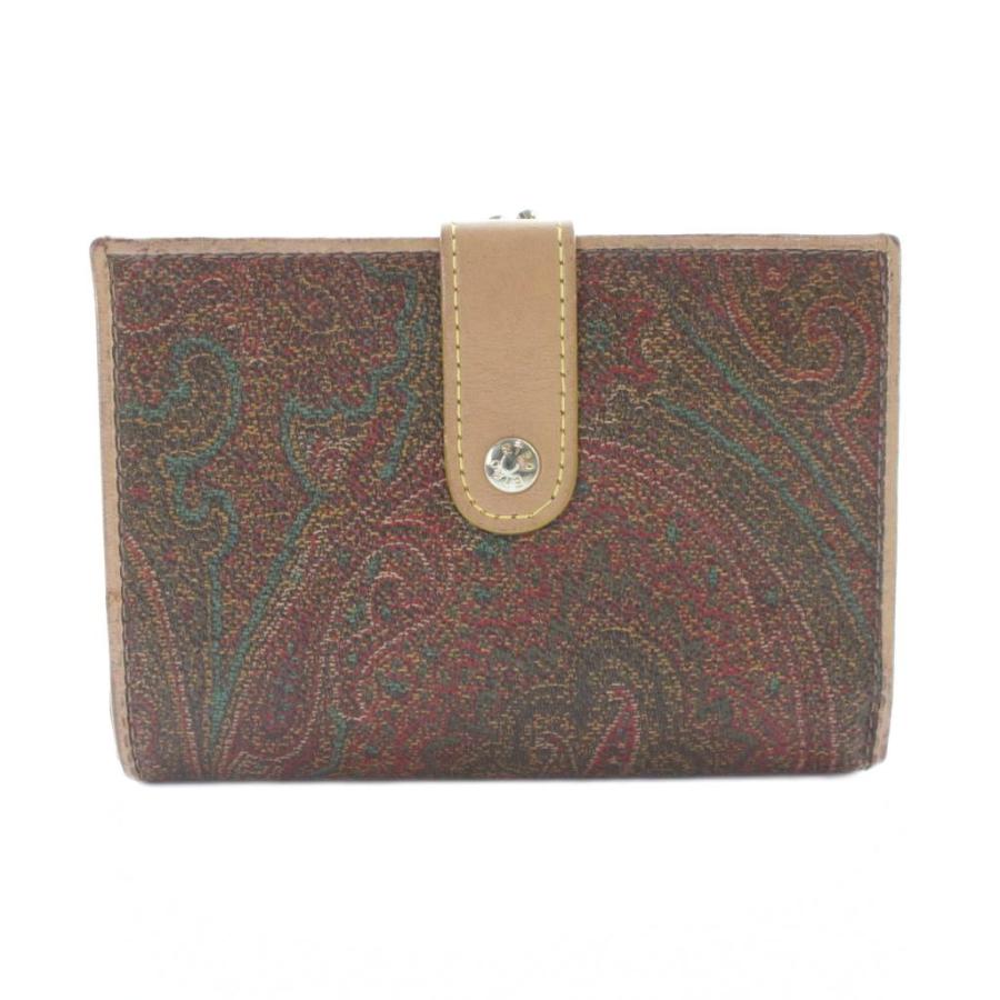 ETRO（エトロ） 二つ折り財布 小銭入れあり マルチカラー ペイズリー柄