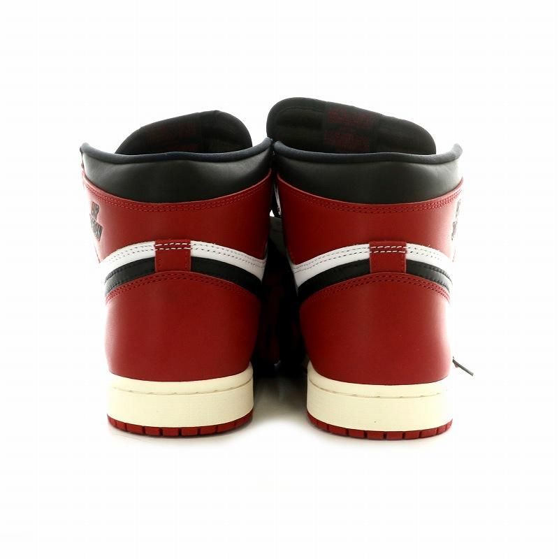 NIKE（ナイキ） 未使用品 エアジョーダン 1 レトロハイ OG ブラック