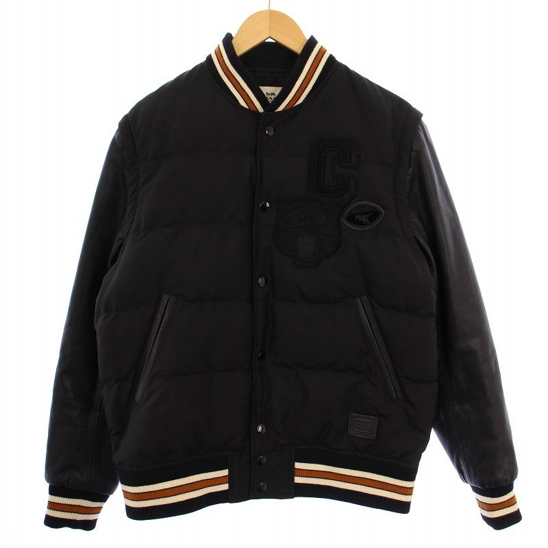COACH（コーチ） COACH DOWN VARSITY JACKET 2WAY スタジャン ダウン