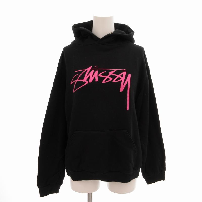 STUSSY（ステューシー） ロゴパーカー フーディ プルオーバー リブ
