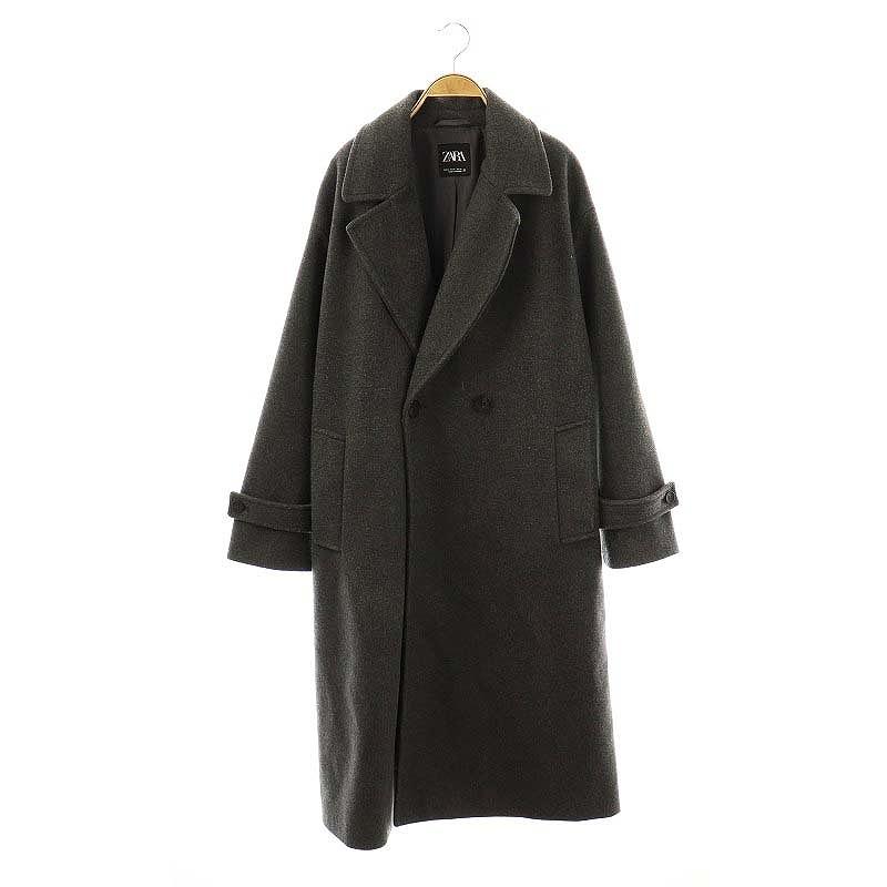 ZARA（ザラ） ZARA SOFT OVERSIZED COAT コート チェスター ロング XL