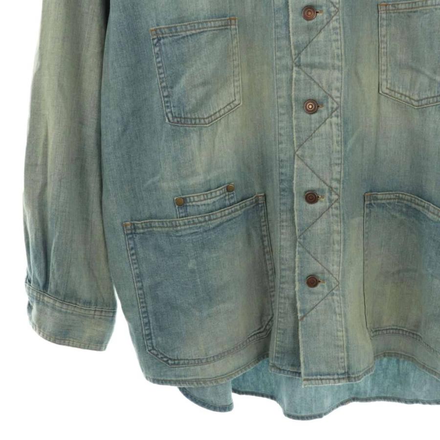 マーティーアンドサンズ 25AW DENIM SHIRTS COVERALL デニムジャケット