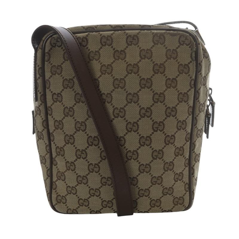 GUCCI（グッチ） GUCCI GGキャンバス クロスボディ ショルダーバッグ