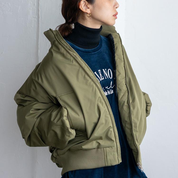 No Rule No Line SALE MA-1 アウター レディース ジャケット 中綿