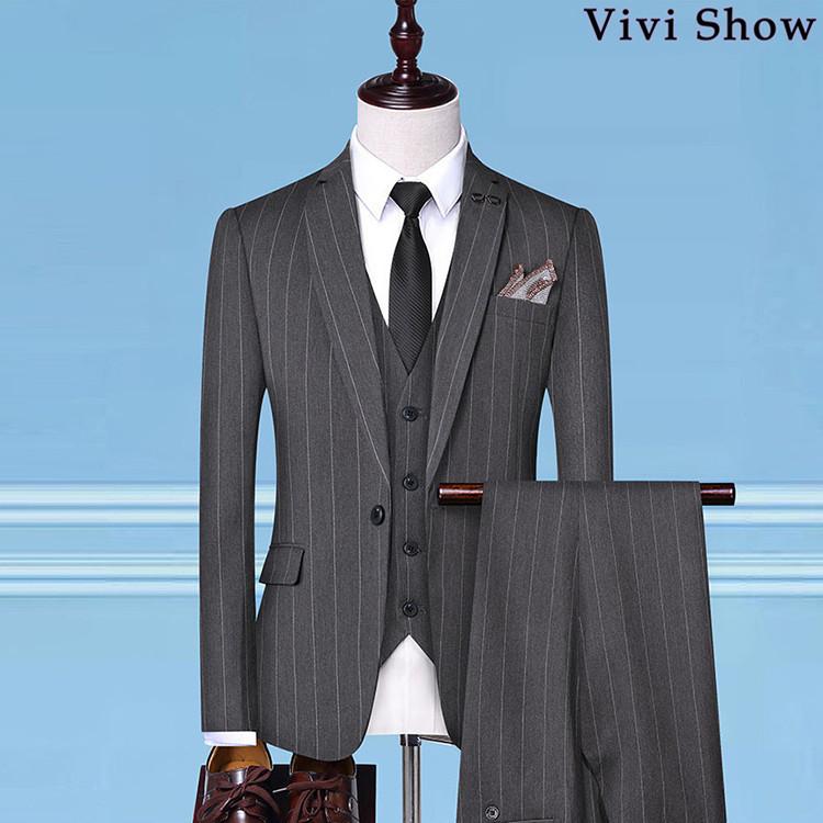 ビジネススーツ スリーピーススーツ 3ピース スーツセット 3点セット