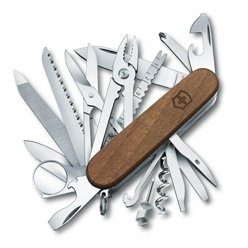 VICTORINOX（ビクトリノックス） 公式 スイスチャンプ ウッド 保証書付