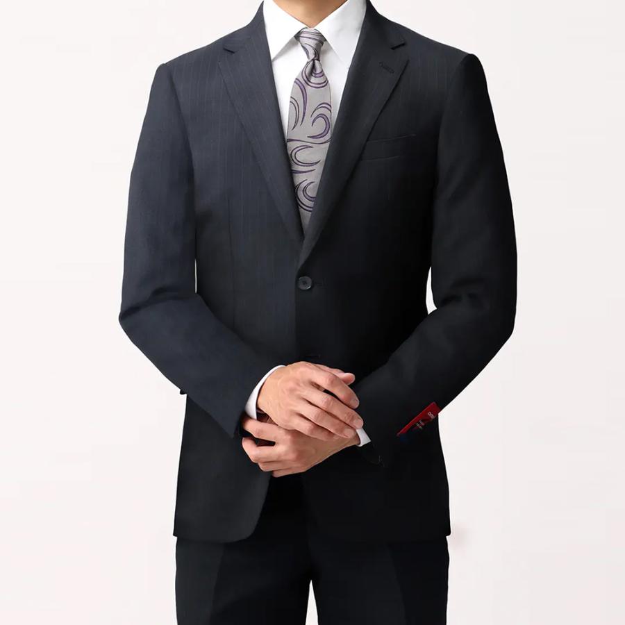 AOYAMA 【洋服の青山】スーツ メンズ オールシーズン用 ネイビー系 紺