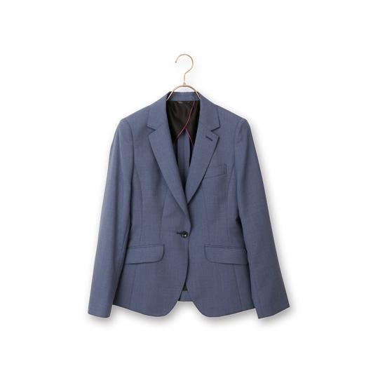 AOYAMA 【洋服の青山】レディース オールシーズン用 ブルー系 1ボタン