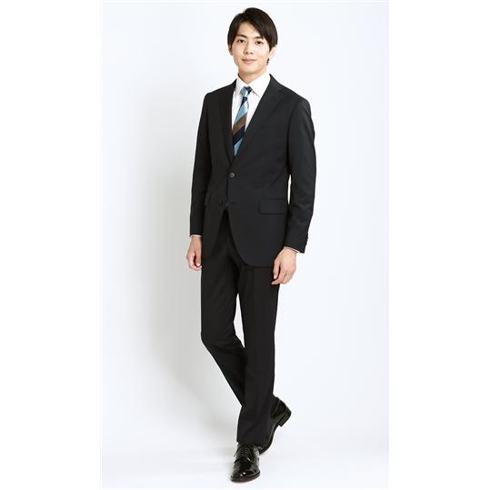 AOYAMA 【洋服の青山】洗える スーツ メンズ 春夏秋冬 ネイビー 紺
