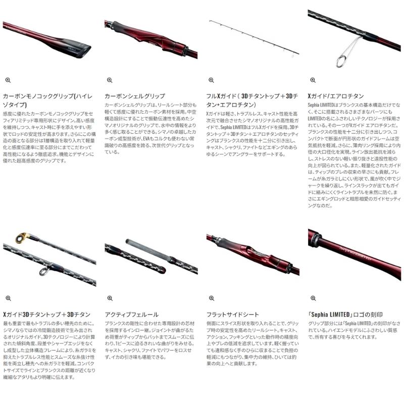 シマノ（SHIMANO） 【予約商品】シマノ 25 セフィアリミテッド S84L+