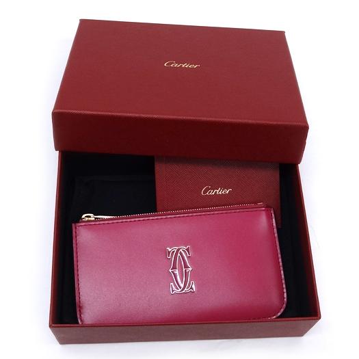 Cartier（カルティエ） C ドゥ ジップカードホルダー カードケース