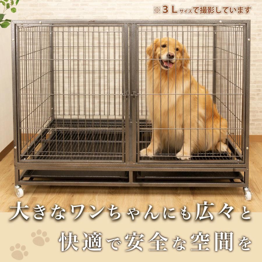 大幅SALEクーポン、在庫限り】大型犬ケージ 中型犬ケージ ペットケージ